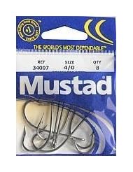 Sports: Mustad 34007-4/0-27 OShaun Hooks - O. MUSTAD & SON, INC.