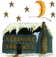 Christmas XMas Country Holidays - Peel & Stick - 36 Wall Stickers / Large Accents