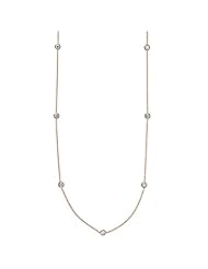 18KT Pink DBY Necklaces Length = 16
