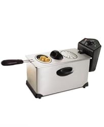 Sensio 13401 Bella Cucina 3-1/2-Liter Stainless-Steel Deep Fryer