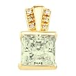 14K Yellow Gold Prasiolite (Green Amethyst) and Diamond Pendant