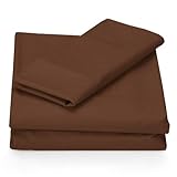 Columbia Sheet Set, Microfiber, Tobacco, Queen