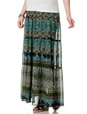A Pea in the Pod: Eight Sixty Under Belly Full Length Tiered Maternity Skirt