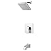Pfister R89-8DFC Kenzo 1-Handle Tub & Shower Trim, Polished Chrome