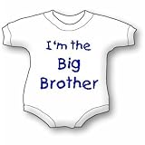 I'm the Big Brother Baby Ultrasoft Onesie