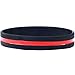 SayitBands Thin Red Line Silicone Wristband Bracelet Fire Fighter Awareness Support