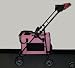 Pet Supplies : 3 In 1 Pet Stroller Dog Cat Carrier Bed House pink new