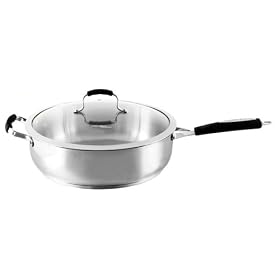 Hamilton Beach 94305 Signature 12 Inch Covered Chicken Fryer, Stainless Steel