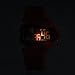 Plane Style Digital Display LED Silicone Wrist Watch Single Red