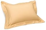 Pinzon 160-Gram Solid Flannel Standard Sham, Camel