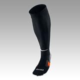 NIKE 419167 Dri-FIT Premium Compression Stutzen Schwarz/Weiß 010 - S