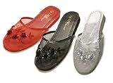 3 Pairs Assorted Mesh Chinese Slippers