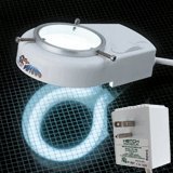 Micro-Lite ESD-Safe Fluorescent Ring Illuminator with Anti-Glare Bulb