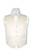 Covona BOY'S Solid CREAM Color Dress Vest BOWTIE Set