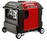ホンダ・エンジン発電機AC2.8KVA/100V/DC12V12A(EU28is-jna3)車輪付(maru)