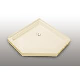 Crane Plumbing 36WLC-BI Cascade Shower Floor (Neo-Corner), Biscuit