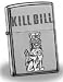 The Kill Bill movie lighter has the image and words "Kill Bill" on front as shown in the picture.