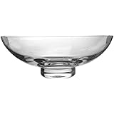 Hosley's 11.8" Diameter Clear Glass Bowl