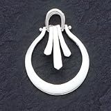Sterling Silver Fancy Pendant with 20 inch Sterling Silver Chain