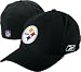 Pittsburgh Steelers -Black- Coach's Sideline Flex Fit Structured Hat