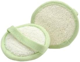 Ecotools Bamboo & Loofah Facial Buffs (2 Pack of Sponges) (4-pack)