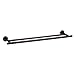 Gatco 4254 Latitude II 24-Inch Double Towel Bar, Burnished Bronze