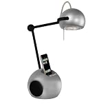 IHome iPod/iPhone Speaker/Halogen desk Lamp (Silver)