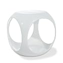 Avenue Six Slick Cube Occasional Table, White