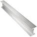 Aluminum 6061-T6 I-Beam, Rounded Corners, ASTM B221