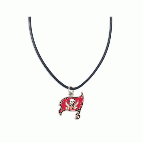 NFL Lederhalsband mit Team-Logo-Anhänger Tampa Bay Buccaneers