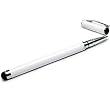 MYCARRYINGCASE Dual Function Stylus for iPad 2, iPhone 4S Pearl White