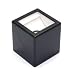 Watch Winder For Single Automatic Watch with Built in IC Program AC / DC Power Black