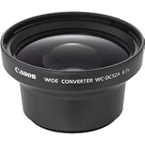 Canon WC-DC52A 0.7x Wide Angle Lens For Canon PowerShot S1 IS