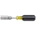 Klein Tools Nut Driver 632 - Cushn-Grip - Drive-A-Matic - Adj. 1/4in.-7/16in. Hex