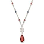 MLB St. Louis Cardinals Crystal Logo Necklace