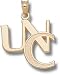 Northern Colorado Bears Solid 10K Gold ''UNC'' Pendant