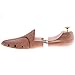 SONGMICS Pair of Cedar Shoe Tree Twin Tube Shoe Shaper Wood Shoe Boots Tree Adjustable 7-13