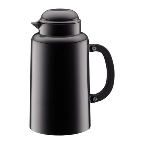 Bodum Chambord 34-Ounce Thermo Double Wall Vacuum Carafe, Black