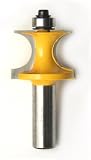 Kempston 319471 Edge Beading Bit, 1/2-Inch Shank, 1-3/8-Inch Cutting Diameter by 1-Inch cutting Length 3/8-Inch Radius