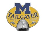 Bergamot 40114 Michigan Wolverines Tailgater Bottle Opener Hitch Cover 9x4x6-in.