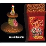 1999 Taco Bell Kids Meal Toy Cartoon Network : Cow and Chicken # Cereal Spinner - Action Figure