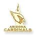 14K Arizona Cardinals Medium Logo w/Name