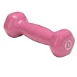 Body Solid Tools BSTVD1 1-Pound Vinyl Dumbbell (Pink)