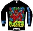 OUTBREAK - Demon - Black Longsleeve Shirt
