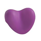 Wenko - 18942100 - Coussin de Baignoire en Coeur - Tropic - Purple