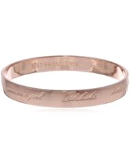 kate spade new york Idiom Bridesmaid Engraved Bangle Bracelet