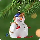 2001 Holiday Flurries #3 Miniature Collector's Series Ornament Hallmark QXM5272