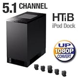 Sony HT-IS100 BRAVIA Theater Micro-System (Set of Six, Black)