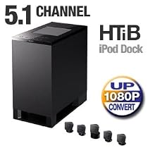 Sony HT-IS100 BRAVIA Theater Micro-System (Set of Six, Black)