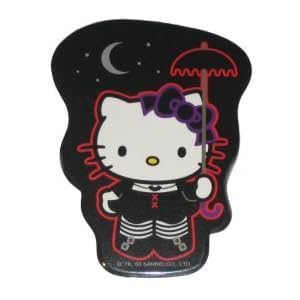 Hello Kitty Dark Night Umbrella Sticker